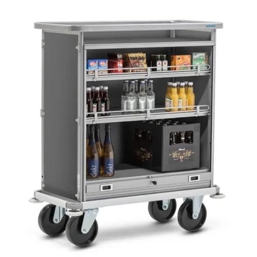 Intelligenter Minibar-Nachfüllwagen S, 80,5x55,5x130cm (04.01250.95-V-A)