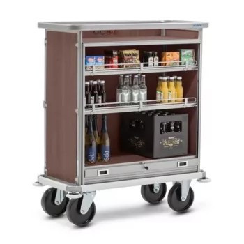 Intelligenter Minibar-Nachfüllwagen S, 80,5x55,5x130cm (04.01250.95-V-M)