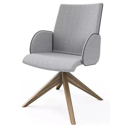 Casuelle chair, L: 60,5cm, Width: 61cm, H: 93,5cm, Weight: 10,6kg. Sitting area: 47cm, 10,6kg (19/5A)