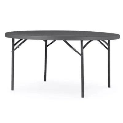 Plastic table, Diam: 180cm, H: 75cm, Weight: 26,9kg, 26,9kg (L4)