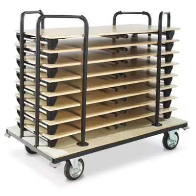 Table trolley, Lenght: 120cm, Width: 45 or 60 or 75cm (TTFC1245)